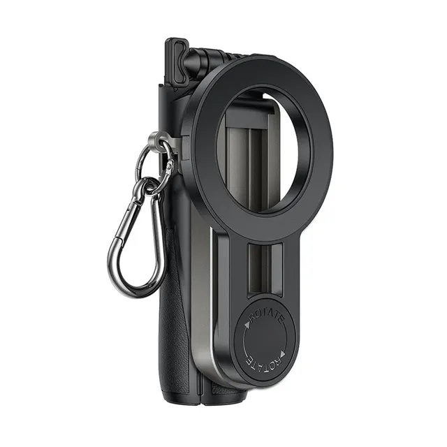 Yesido SF31 Bluetooth Magnetic & Clip Mini Selfie Stick Μαύρο