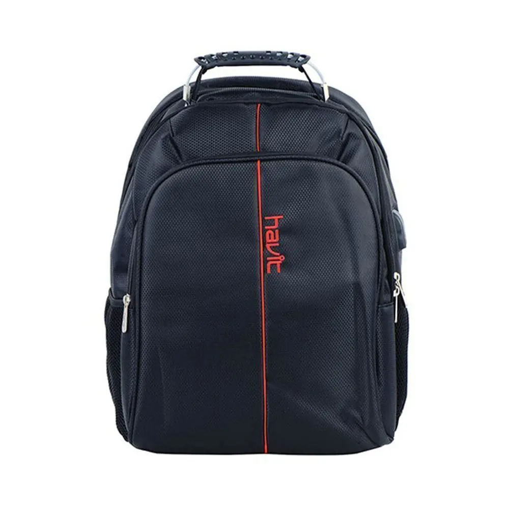 Αδιάβροχη Τσάντα Πλάτης Havit H0021 για Laptop 15.6" με Θύρα USB Μαύρο