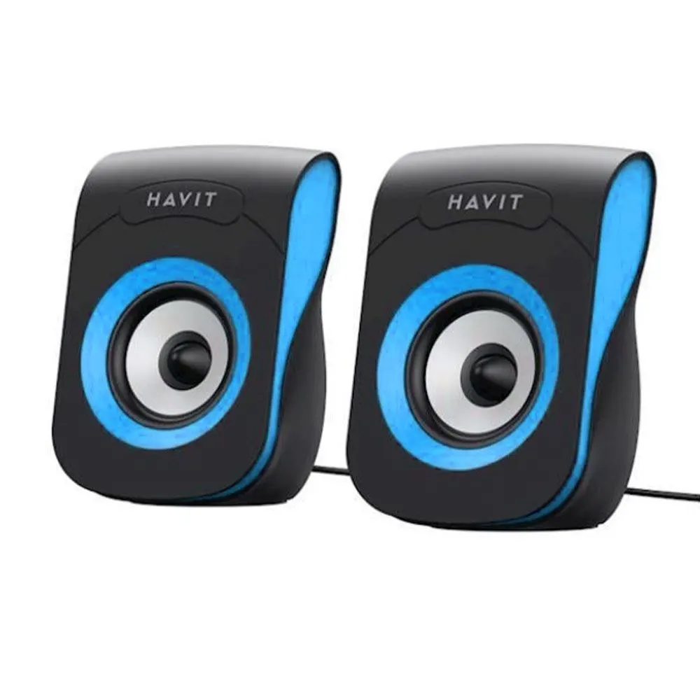 Ηχεία Υπολογιστή Havit SK599 USB 2.0 3W Μπλέ