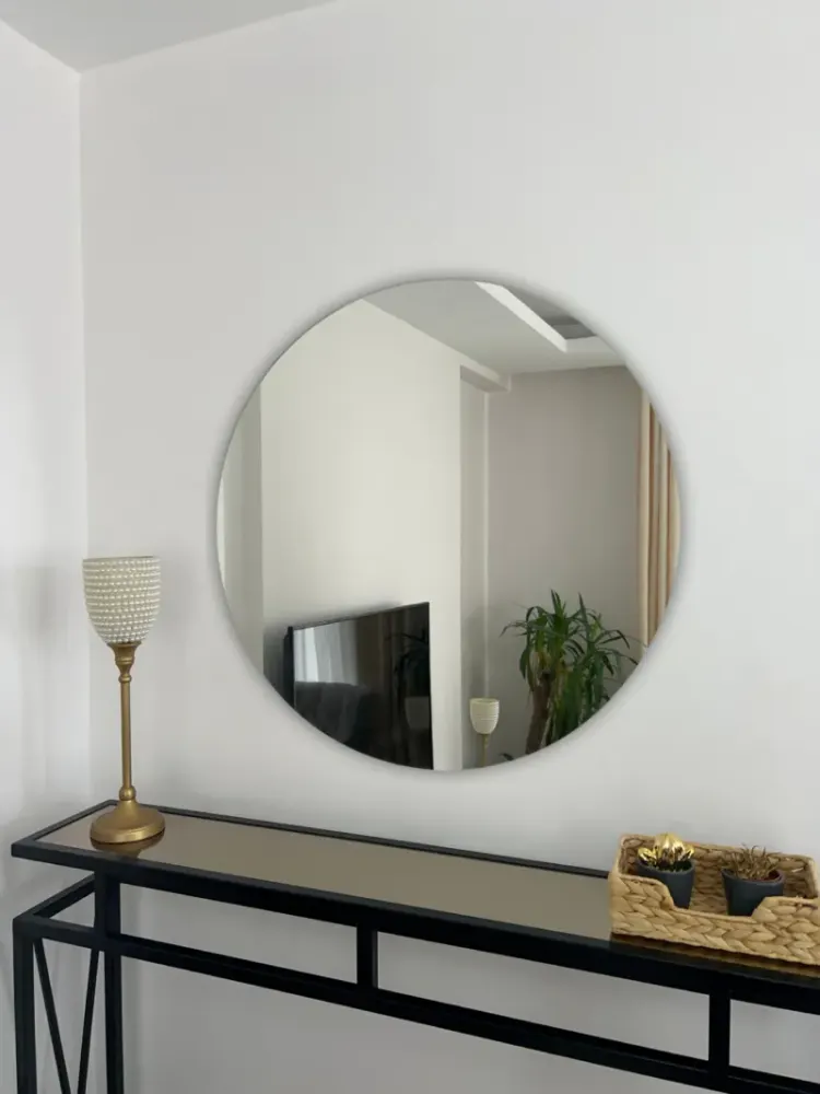 ΣΤΡΟΓΓΥΛΌΣ ΚΑΘΡΈΦΤΗΣ 100 CM ΧΩΡΊΣ ΠΛΑΊΣΙΟ 100x100 cm
