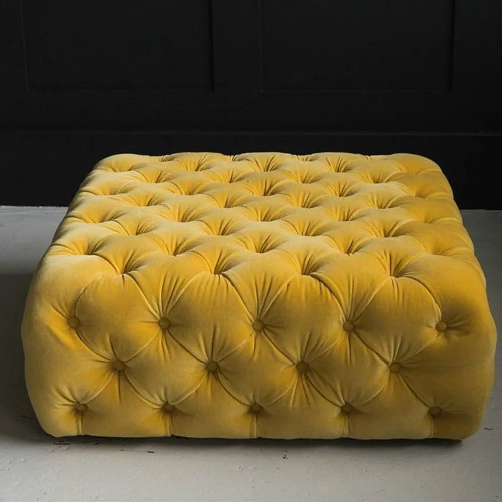 Τετράγωνο Chester Pouf 90x90 cm