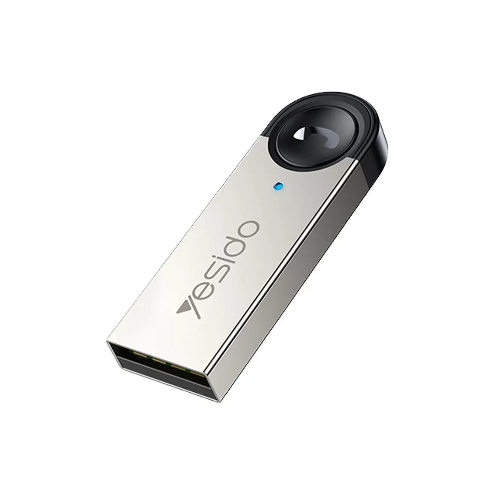 Yesido Αντάπτορας Bluetooth USB YAU81 Ασημί