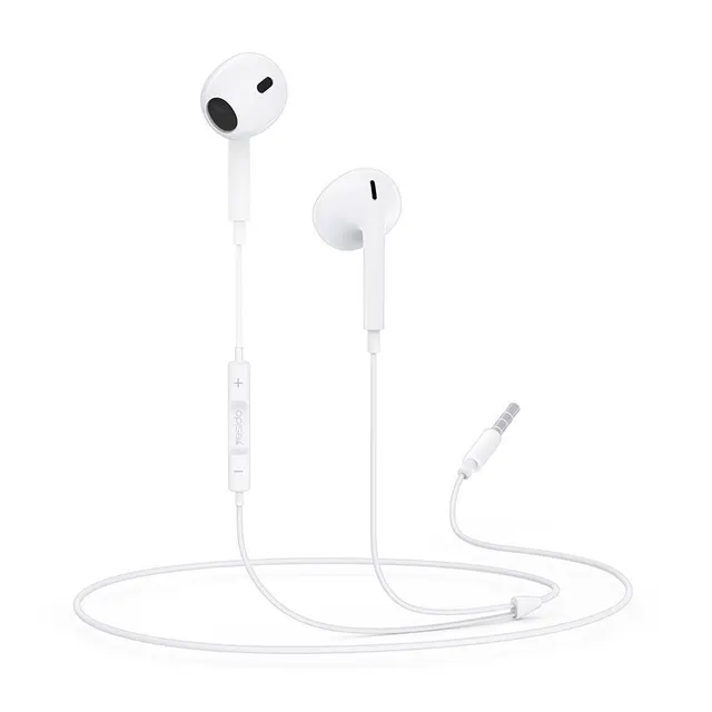 Ακουστικά Yesido Heavy Bass YH39 Jack 3,5mm Λευκό