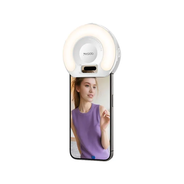 Selfie Ring Light LED με Clip Yesido