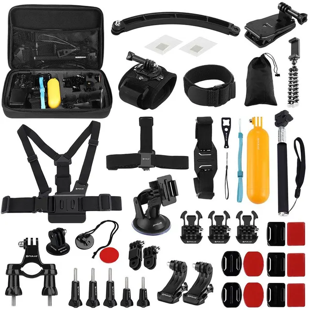 Puluz Σετ Αξεσουάρ 50-σε-1 για GoPro / Action Cameras