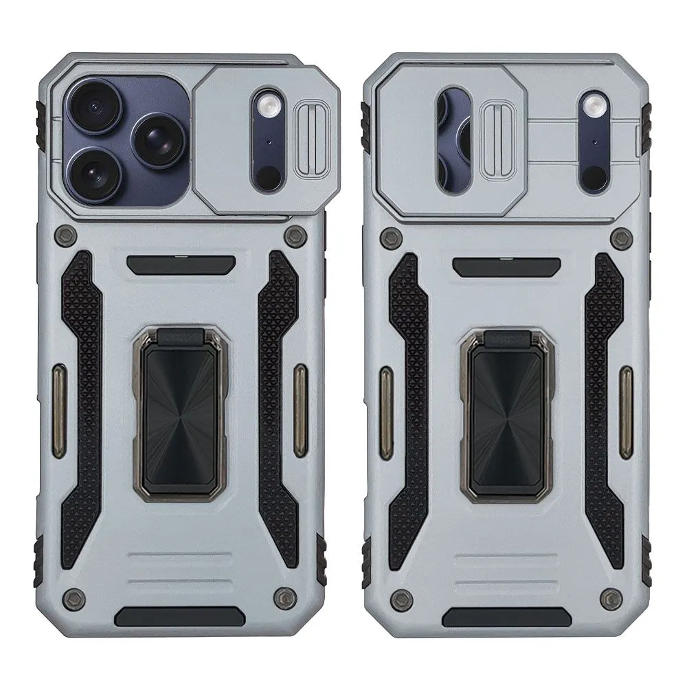 Θήκη Ring Armor CamShield Sonique για Apple iPhone 17 Pro Γκρι