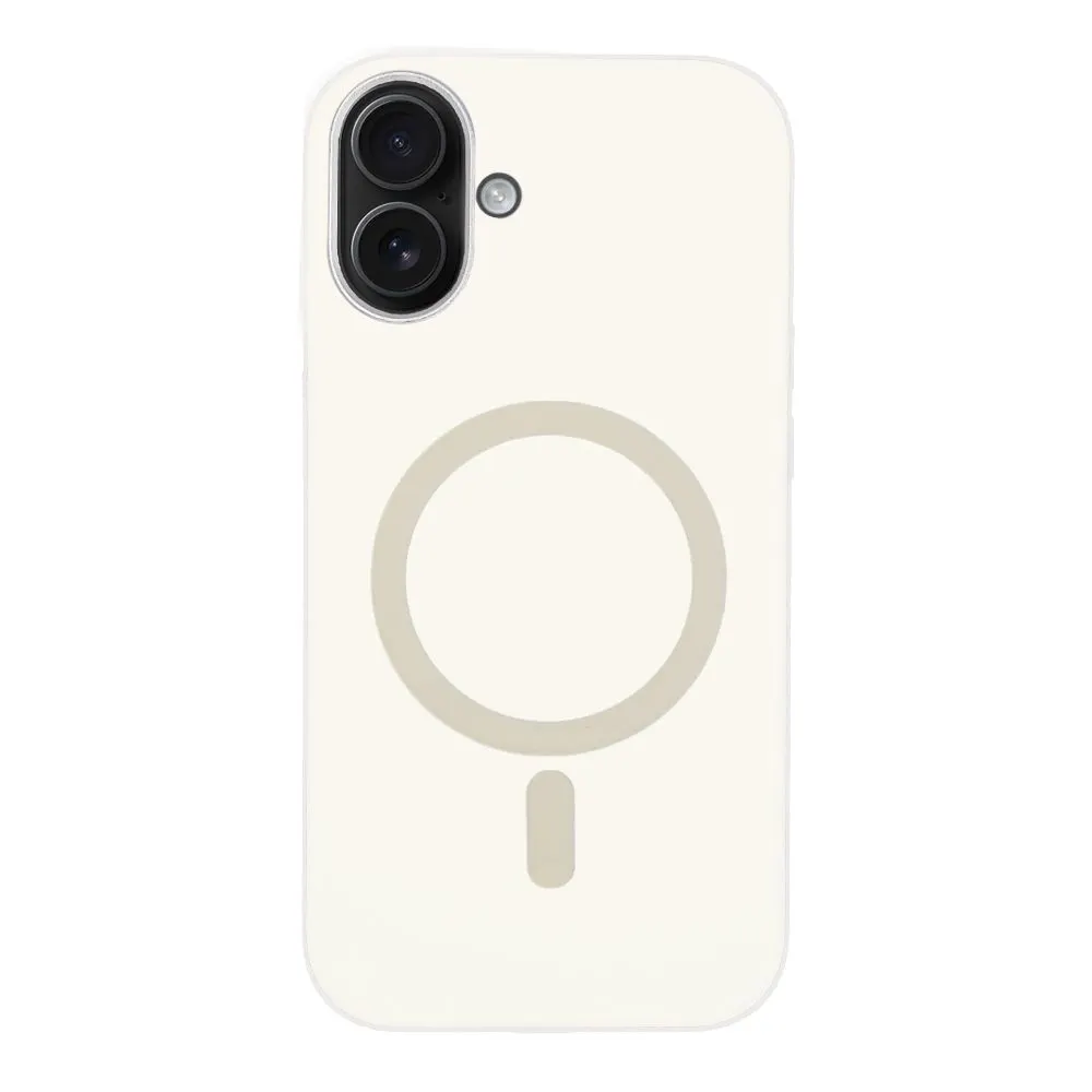Θήκη Magnetic MagTouch Sonique Apple iPhone 16 Plus Λευκό