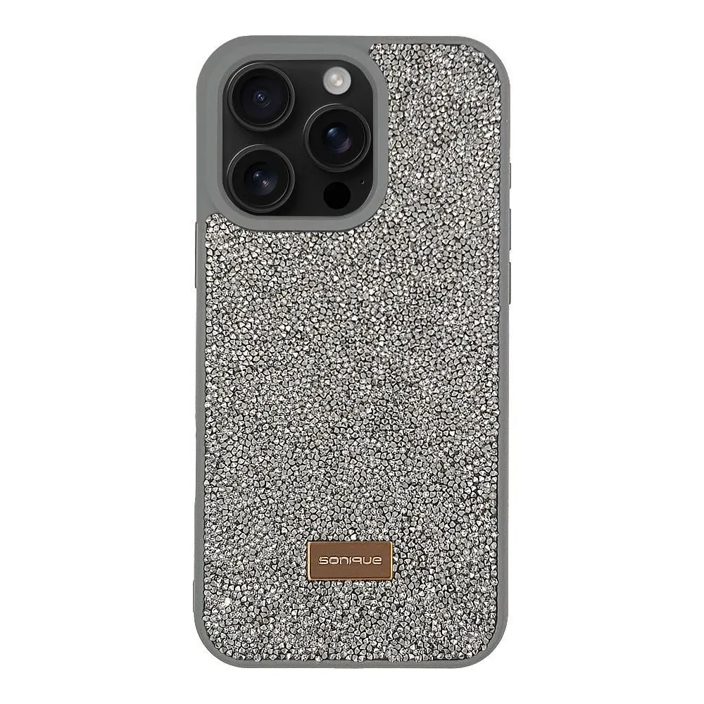Θήκη Lux Diamond Sonique Apple iPhone 16 Pro Ασημί