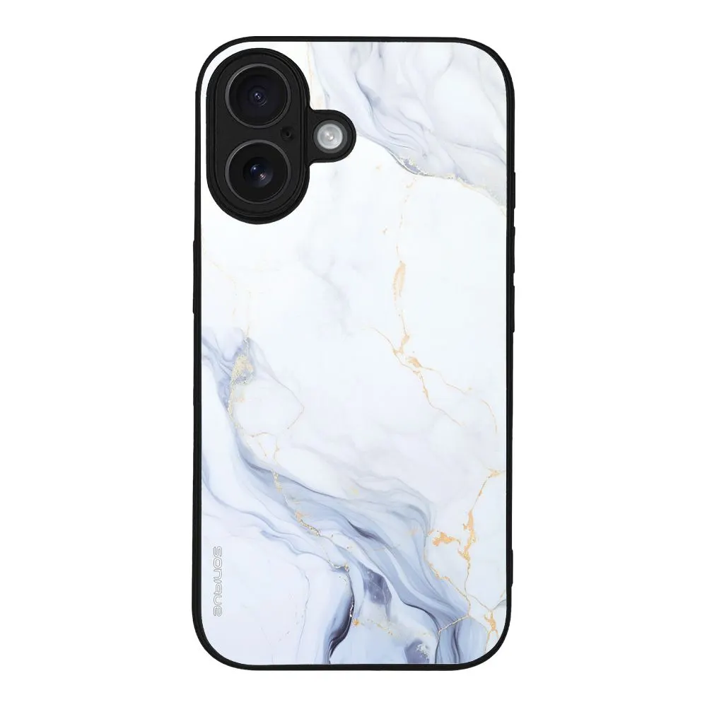 Θήκη Sonique Marble Series για Apple iPhone 16 Λευκό 02