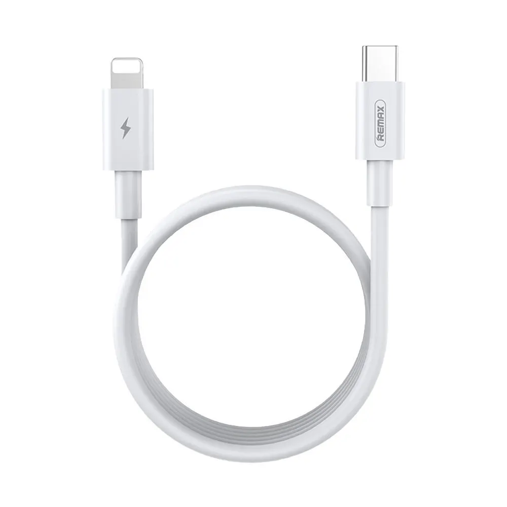 Καλώδιο Remax RC-183i Marlik Series PD 20W|Fast Charge Type-C to Lightning 2m Λευκό