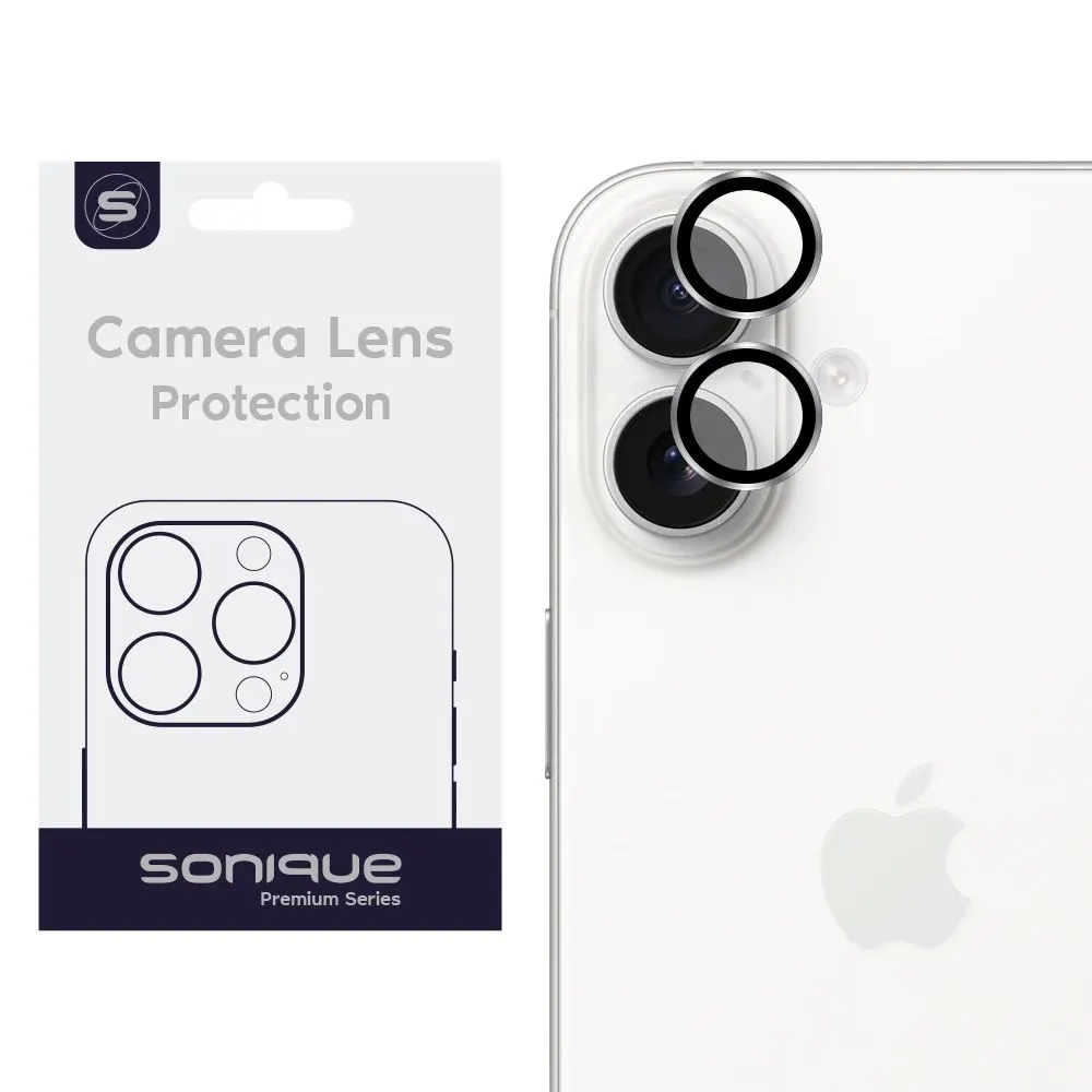 Προστασία Κάμερας Sonique Lens Pro Apple iPhone 16 \/ iPhone 16 Plus Ασημί