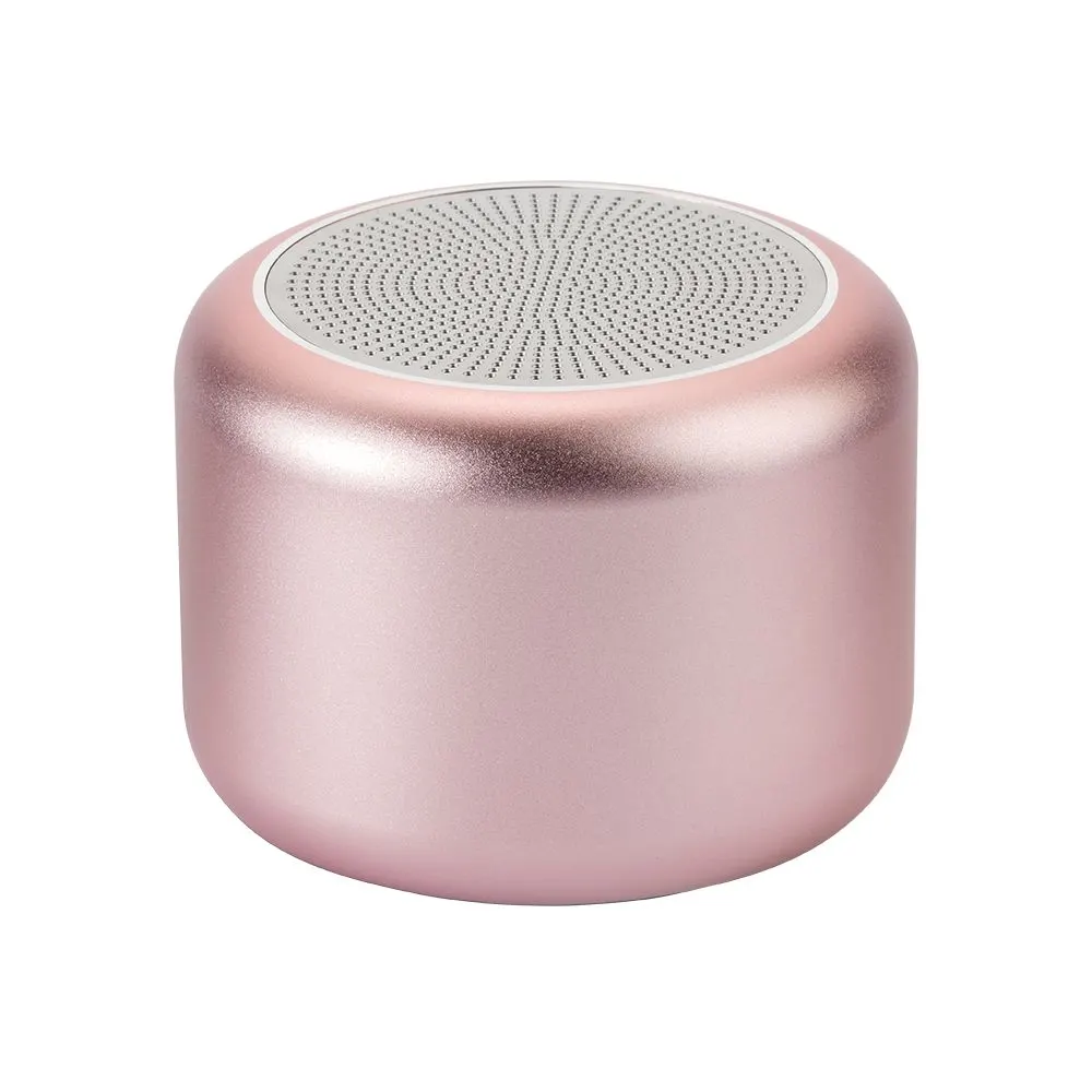 Ηχείο Bluetooth Sonique Mini TWS Single Luxury Beat Ροζ Χρυσό