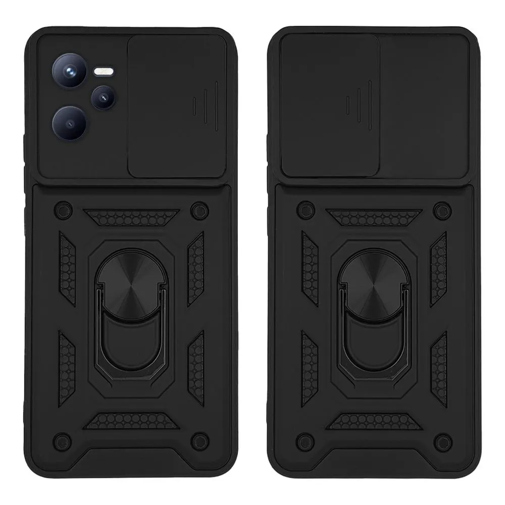 Θήκη Ring Armor CamPro Sonique Realme C35 Μαύρο