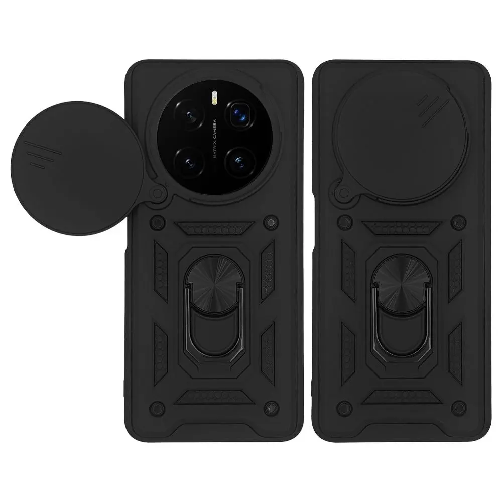 Θήκη Ring Armor CamPro Sonique Honor Magic7 Pro 5G Μαύρο