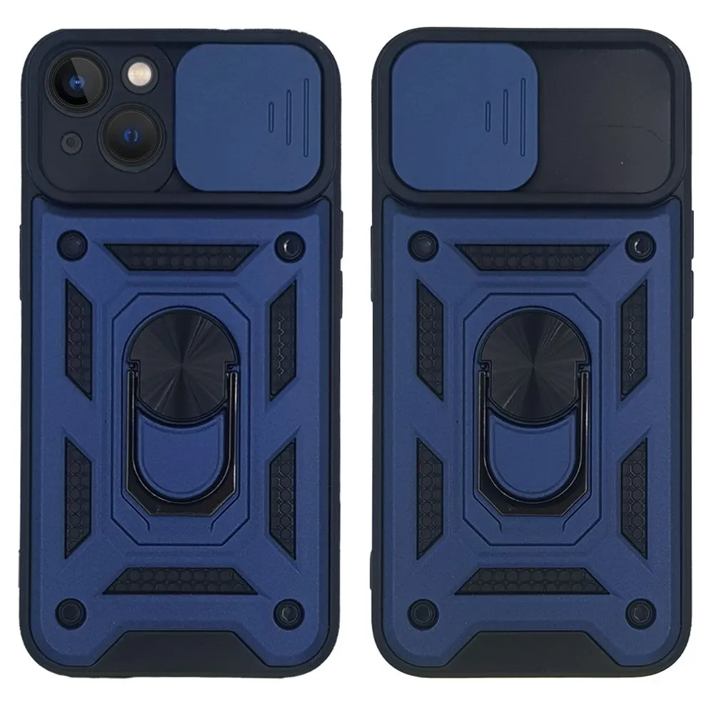 Θήκη Ring Armor CamPro Sonique για Apple iPhone 13 Μπλέ