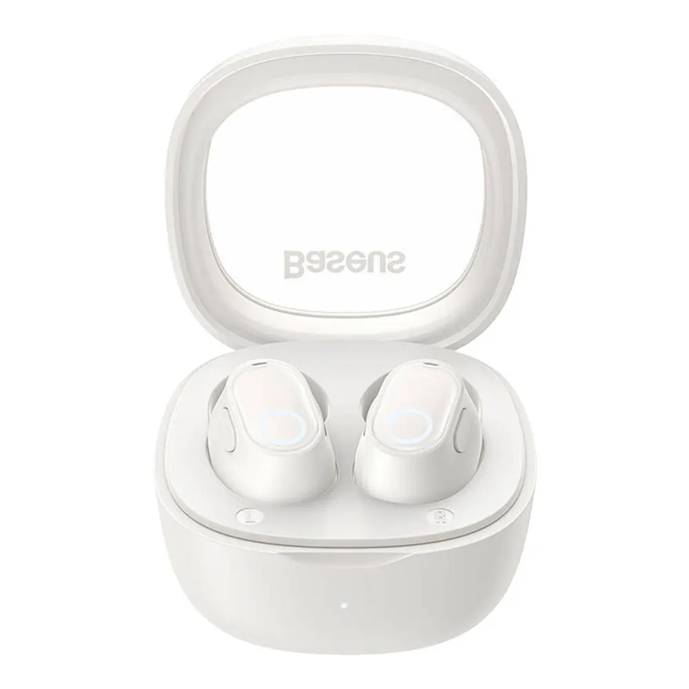 Ακουστικά Baseus Bowie WM02 wireless earphone Bluetooth 5.3 Λευκό
