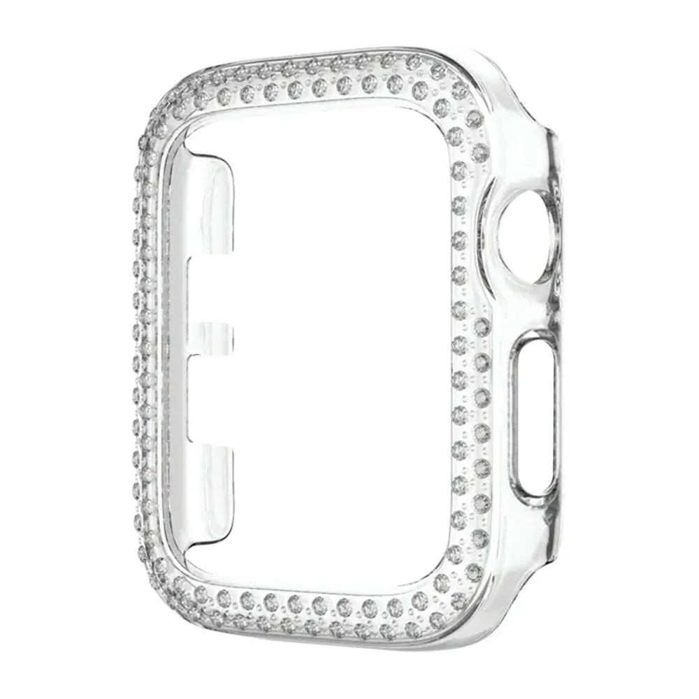 Θήκη Προστασία Luxury Double Diamond PC Sonique για Apple Watch Apple Watch 1/2/3 38 mm Διάφανο