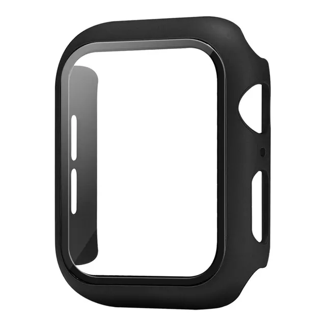Θήκη Προστασία PC + Tempered Glass Sonique για Apple Watch Apple Watch 1/2/3 38 mm Μαύρο