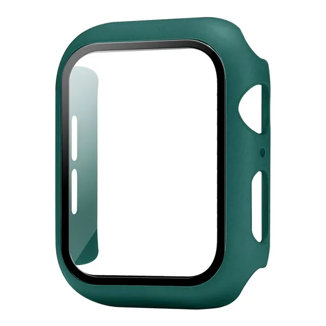 Θήκη Προστασία PC + Tempered Glass Sonique για Apple Watch Apple Watch 7/8/9 41mm Πράσινο Σκούρο