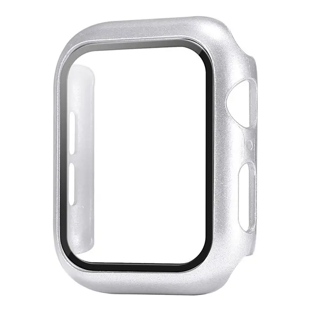 Θήκη Προστασία PC + Tempered Glass Sonique για Apple Watch Apple Watch 1/2/3 42mm Ασημί