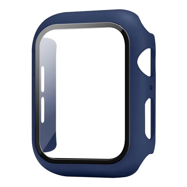 Θήκη Προστασία PC + Tempered Glass Sonique για Apple Watch Apple Watch 1/2/3 42mm Μπλε Σκούρο