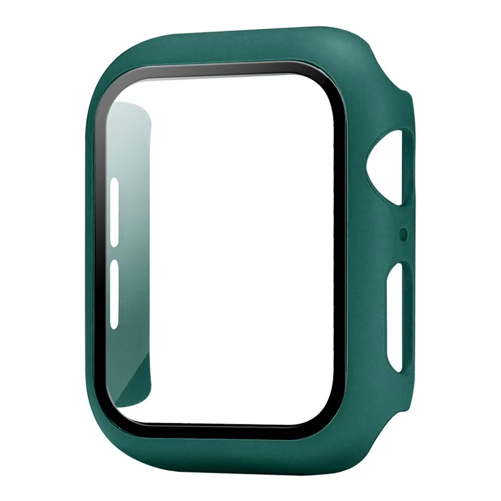 Θήκη Προστασία PC + Tempered Glass Sonique για Apple Watch Apple Watch 7/8/9 45mm Πράσινο Σκούρο