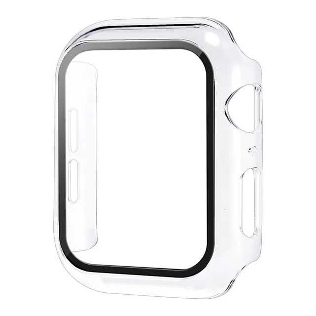 Θήκη Προστασία PC + Tempered Glass Sonique για Apple Watch Apple Watch 10/11 42mm Διάφανο