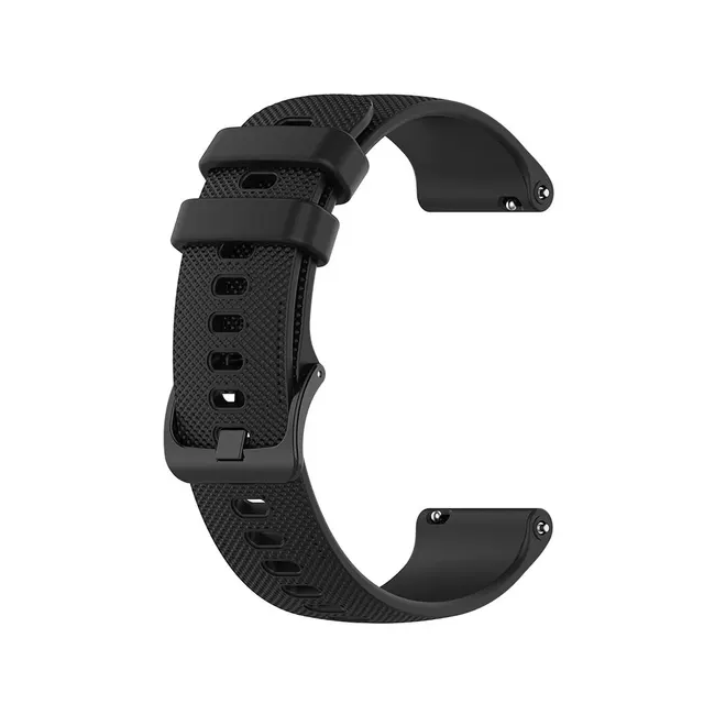 Λουράκι Σιλικόνης Dot Band Sonique 20mm για Garmin vivomove/venu/Forerunner/Vivomove/Vivoactive Μαύρο