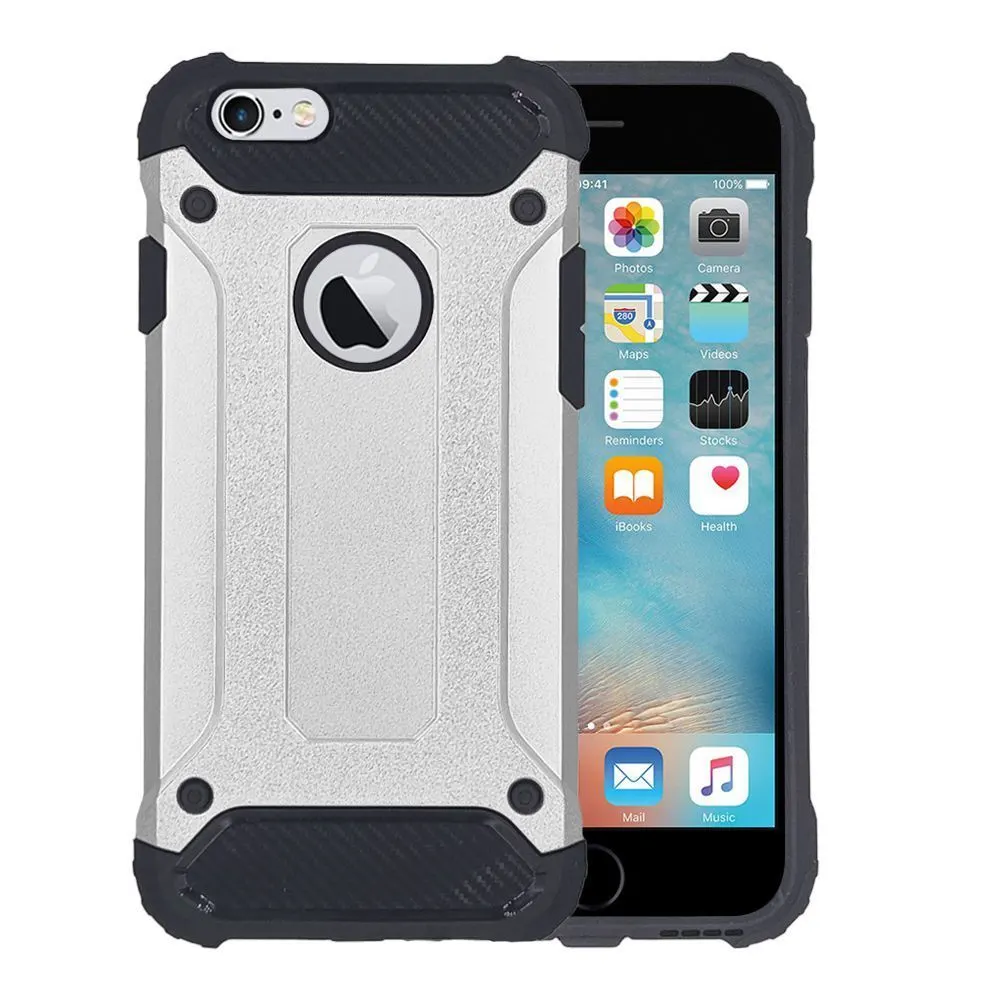 Θήκη Heavy Armor Sonique Apple iPhone 6/6s Ασημί