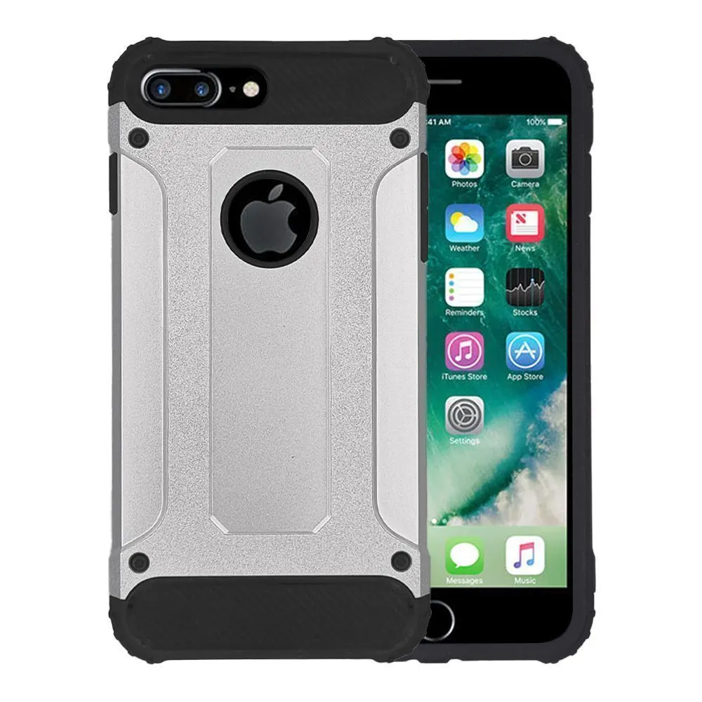 Θήκη Heavy Armor Sonique Apple iPhone 8 Plus Ασημί