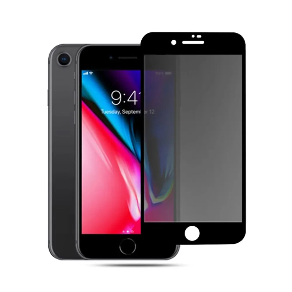 Mocolo Full Glue Privacy Tempered Glass Apple iPhone 7 Plus / iPhone 8 Plus Μαύρο