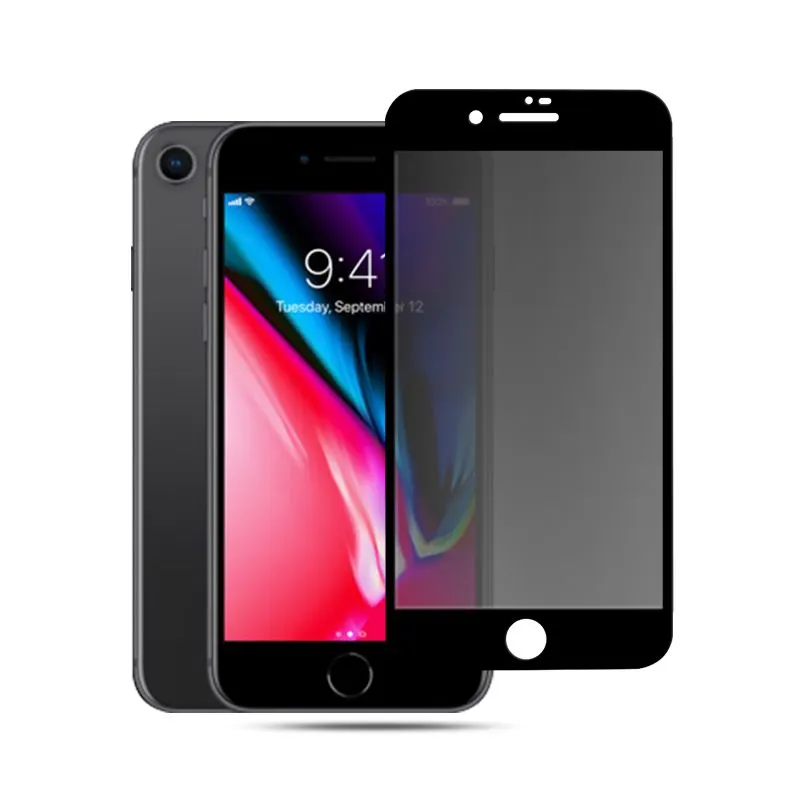 Mocolo Full Glue Privacy Tempered Glass Apple iPhone 7 / iPhone 8 / iPhone SE 2020 / iPhone SE 2022 Μαύρο
