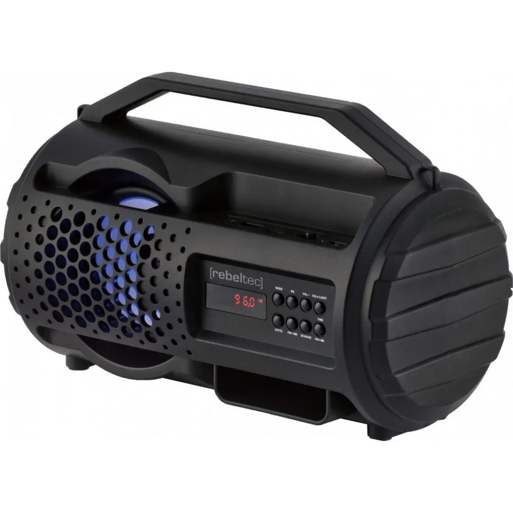 Ηχείο Bluetooth Rebeltec Corfu Μαύρο