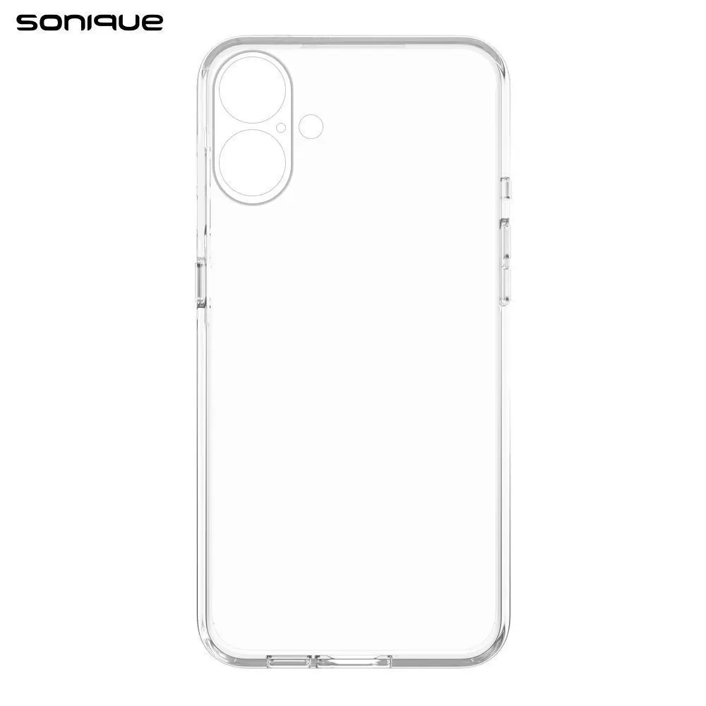 Θήκη Σιλικόνης Sonique Crystal Clear Apple iPhone 16 Διάφανο