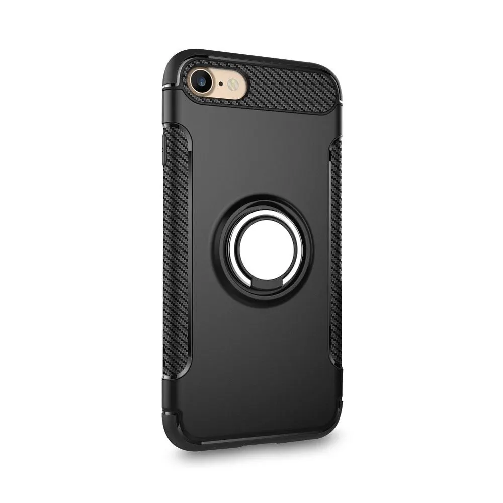 Θήκη Σιλικόνης Carbon Ring TPU APPLE iPhone 11 Μαύρο