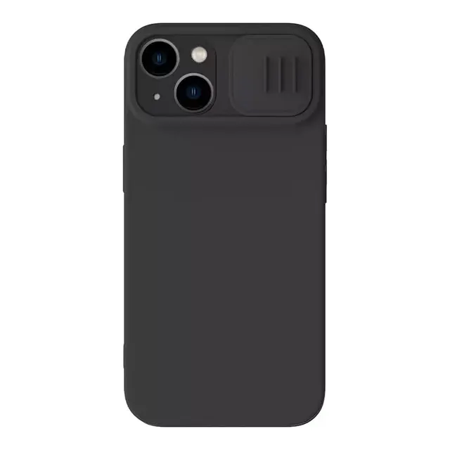 Θήκη Σιλικόνης Nillkin CamShield Silky Apple iPhone 14 Plus Μαύρο