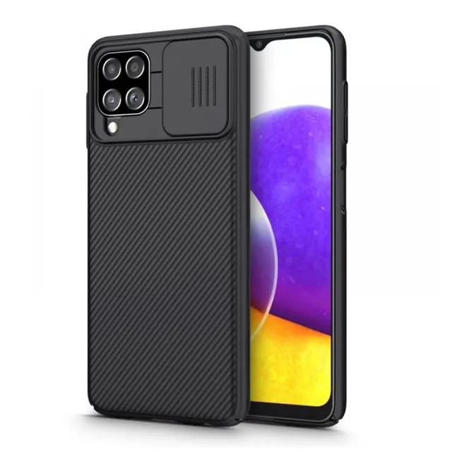 Θήκη Πλαστική Nillkin Camshield Samsung Galaxy A22 4G / Galaxy M32 4G / Galaxy M22 4G Μαύρο