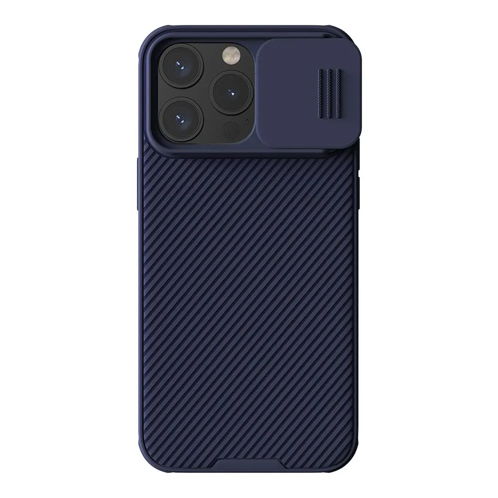 Θήκη Πλαστική Nillkin Camshield Pro Apple iPhone 15 Pro Max Μωβ Σκούρο