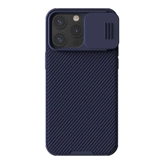 Θήκη Πλαστική Nillkin Camshield Pro Apple iPhone 15 Pro Max Μωβ Σκούρο