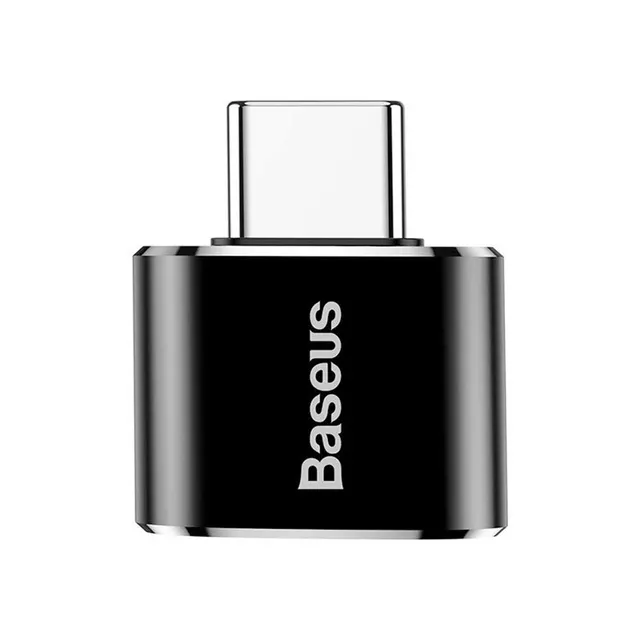 Μετατροπέας Baseus USB Θηλυκό σε Type-C Αρσενικό Μαύρο (CATOTG-01)