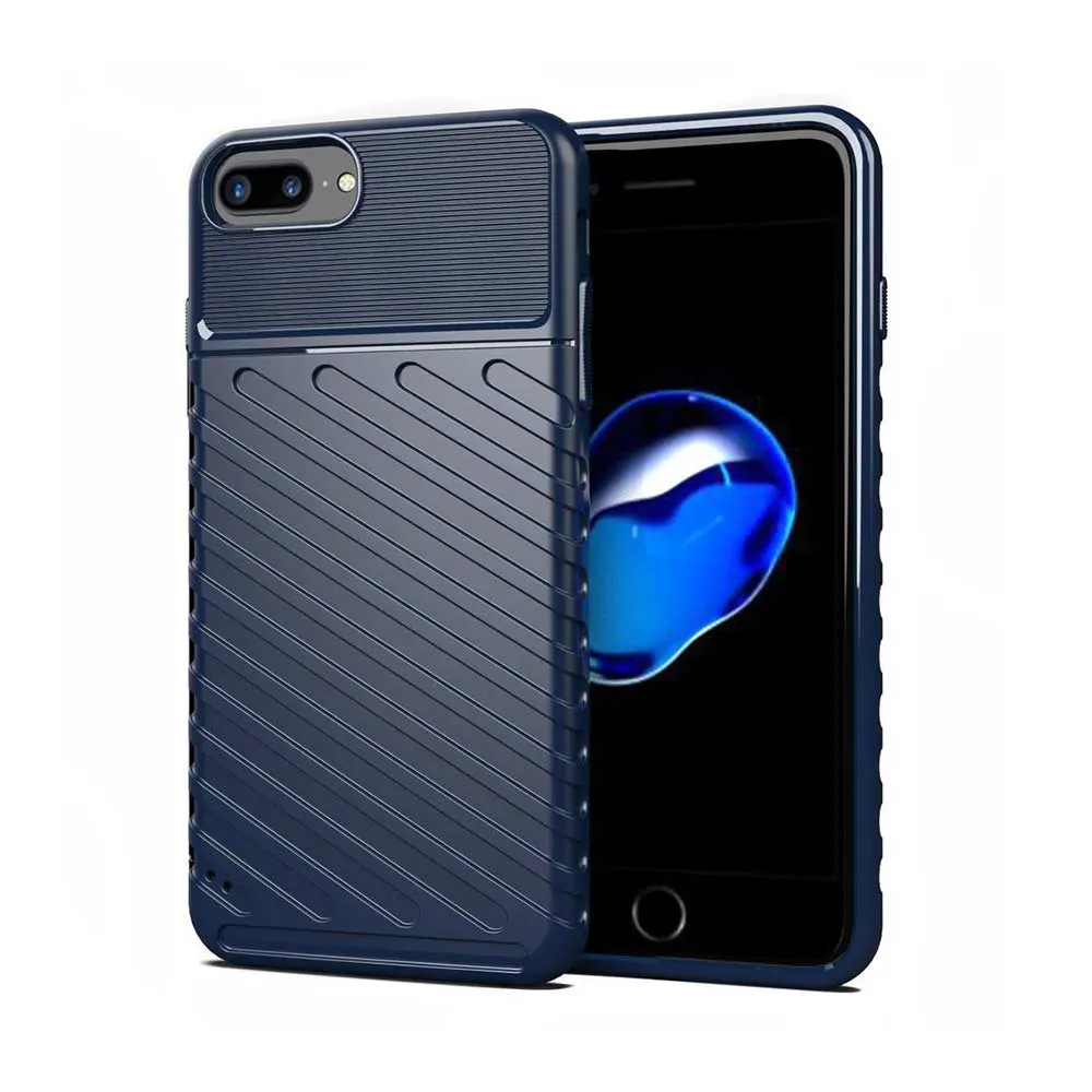 Θήκη Κινητού Thunder Case Flexible Tough Rugged Apple iPhone 7 Plus / iPhone 8 Plus Μπλέ