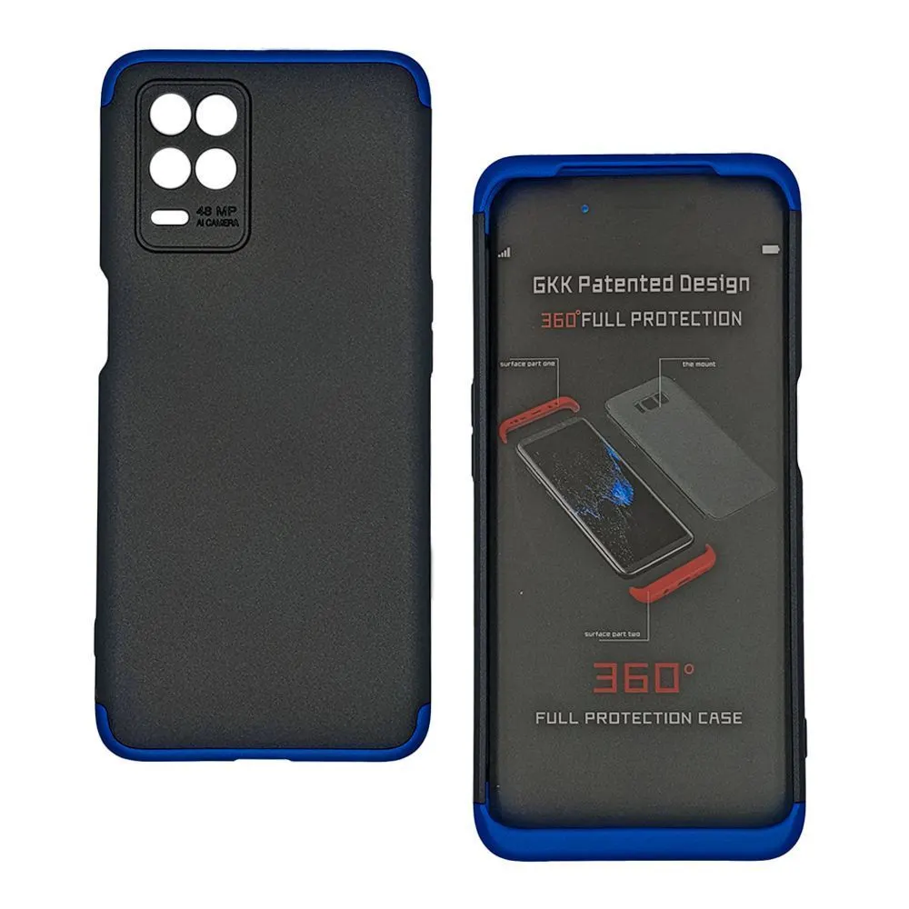 GKK 360 Full Body Protection Realme 8 5G Μαύρο/Μπλε