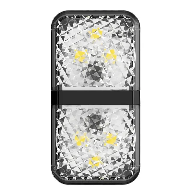 BASEUS LED Προειδοποίησης Ανοιχτής Πόρτας Αυτοκινήτου 2τμχ Μαύρο