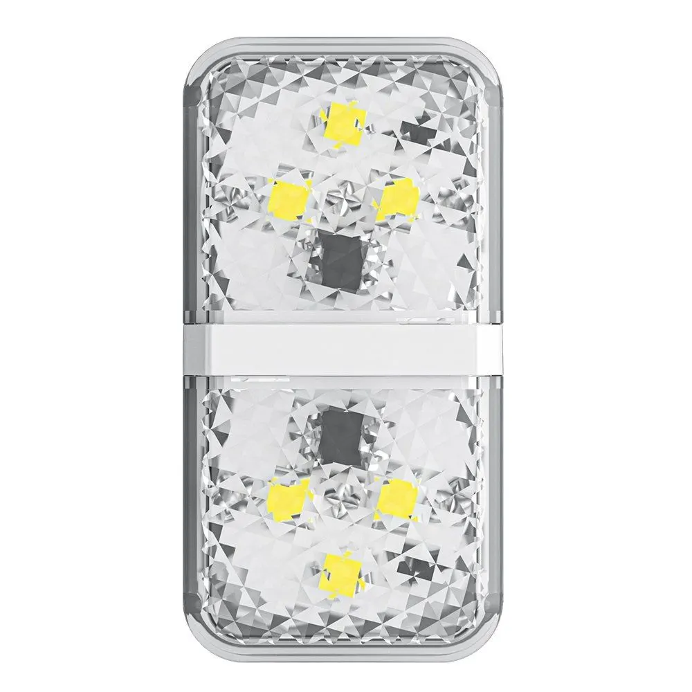 BASEUS LED Προειδοποίησης Ανοιχτής Πόρτας Αυτοκινήτου 2τμχ Λευκό