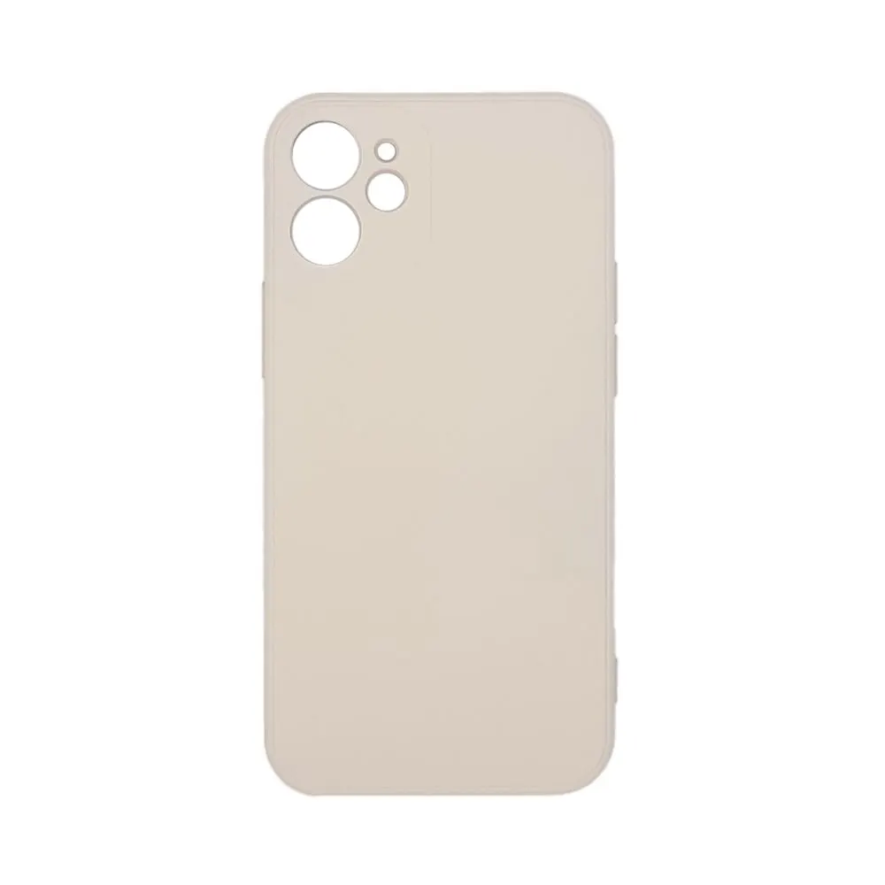 Θήκη Σιλικόνης My Colors Sonique Apple iPhone 12 mini Μπεζ
