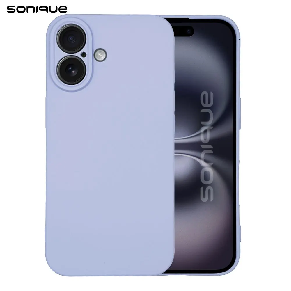 Θήκη Σιλικόνης My Colors Sonique Apple iPhone 16 Plus Βιολετί
