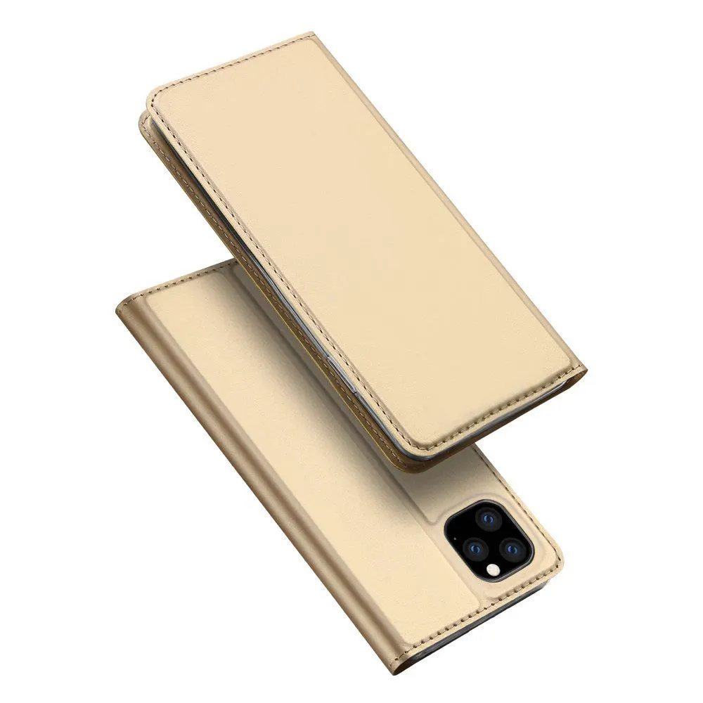 DUX DUCIS Skin Pro Book Apple iPhone 11 Pro Max Χρυσό