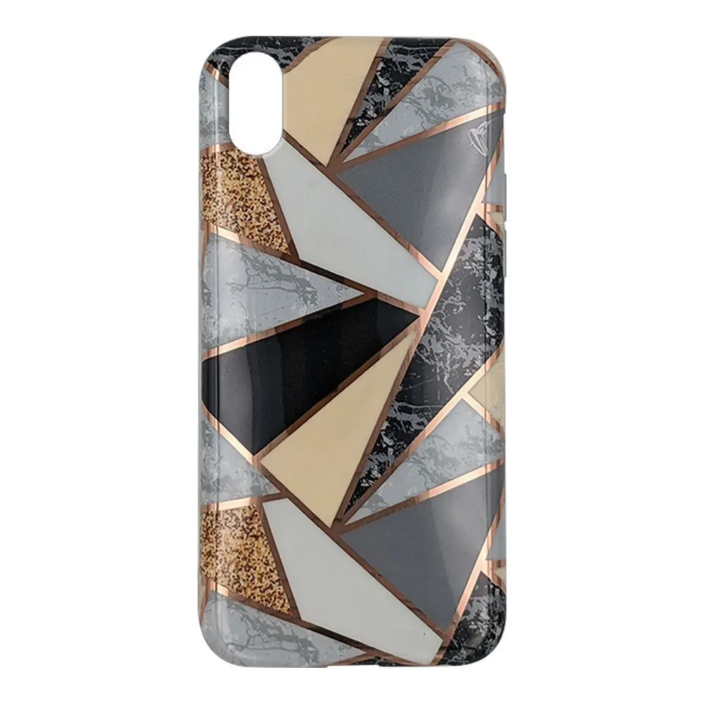 Μαύρη Θήκη Μαρμάρου Apple iPhone XS MAX Design 9