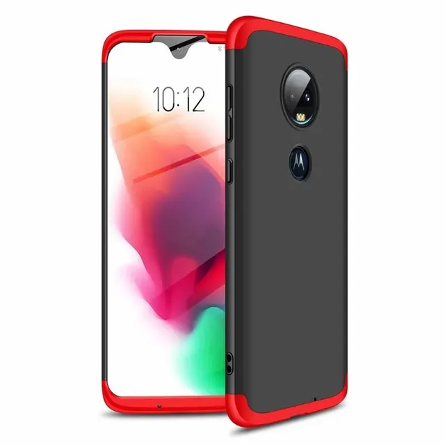 GKK 360 Full Body Protection Motorola Moto G7 / G7 plus Μαύρο/Κόκκινο