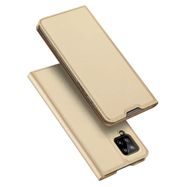 DUX DUCIS Skin Pro Book Samsung Galaxy A42 5G Χρυσό